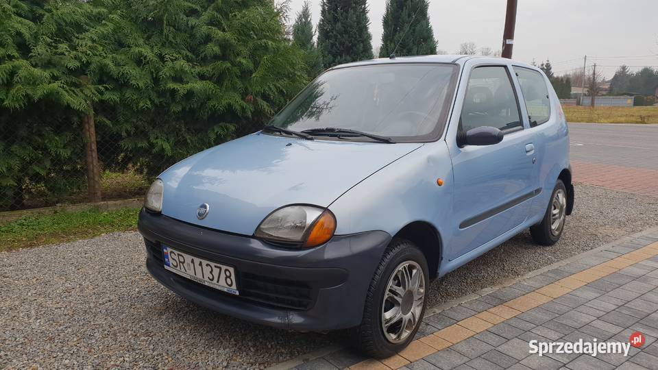 Fiat Seicento 74 tyś.KM 2001BRUSH, el.Szyby, centr.zamek