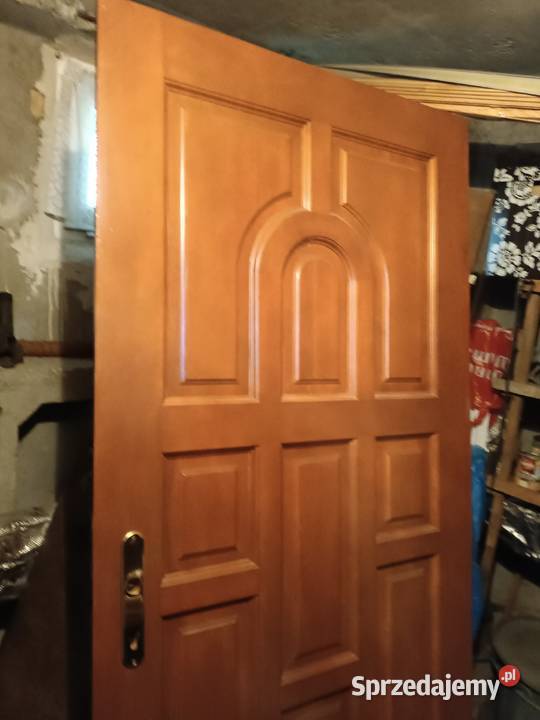 Drzwi drewniane z ekspozycji lubelskie