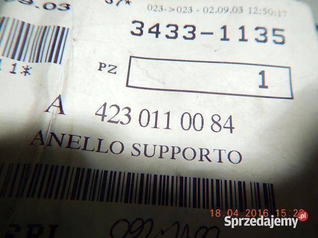 PIERŚCIEŃ USZCZELNIAJĄCY MERCEDES OM442 OM449 lubelskie
