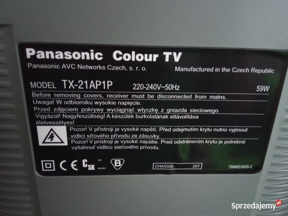 Telewizor Panasonic TX 21 AP1P TV i Video Wrocław