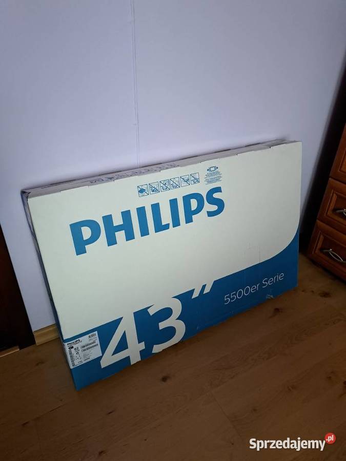 Telewizor LED Full HD PHILIPS 43 DVBT2HEVC Telewizory Biłgoraj sprzedam