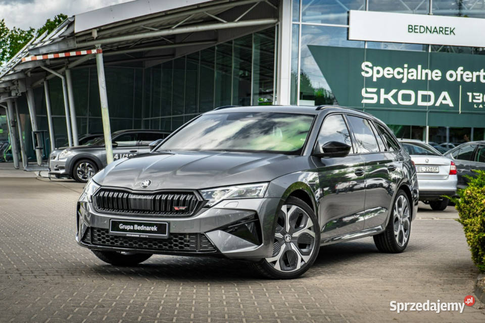 koda Octavia Combi RS 20 TSI 265 DSG Odbiór w światła LED łódzkie