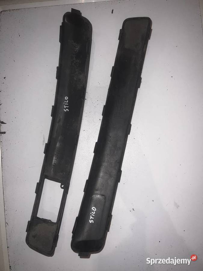 nakładki zaślepki przód zderzaka fiat stilo osobowe Ostrów Wielkopolski