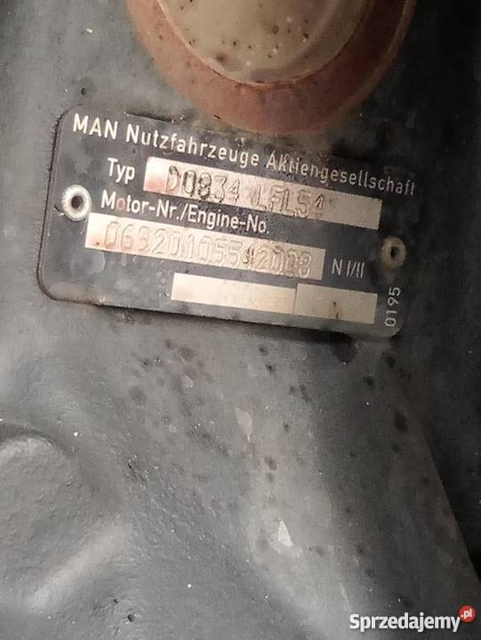 SILNIK MAN TGL 210 D0834 LFL 54 opolskie Rzędowice