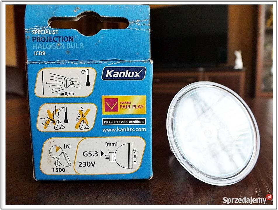 Żarówka halogenowa JCDR 20W 230V 38 stopni G53 Żary sprzedam