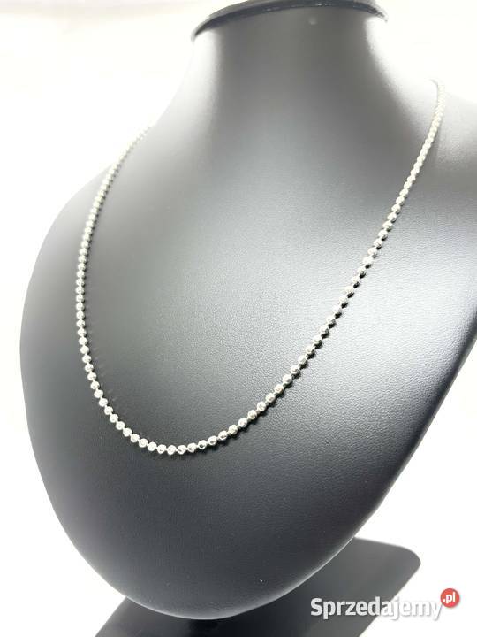 Nowy srebrny łańcuszek pr 925 81g Długość 50 Elbląg sprzedam