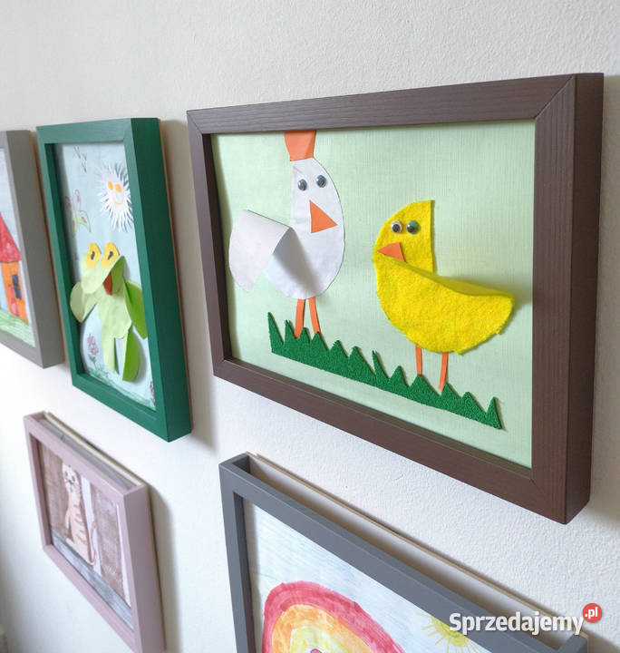 Ramka na rysunki dziecka A4 Ramki Artystyczne Gliwice