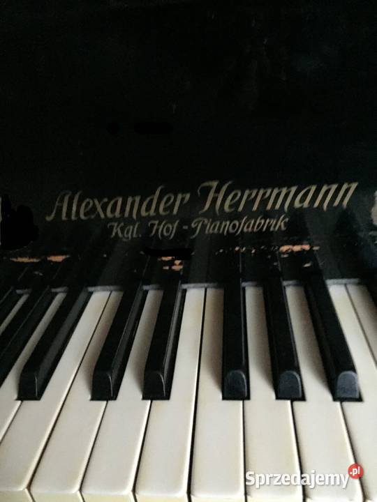 Fortepian marrki Aleksander Herrmann Instrumenty klawiszowe i MIDI Kraków