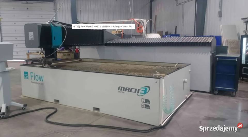 Waterjet wycinarka wodna FLOW warmińsko-mazurskie Ełk