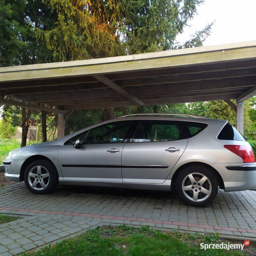 PEUGEOT 407 SW 2005r 20 Benzyna Salon Polska aluminiowe felgi Warszawa