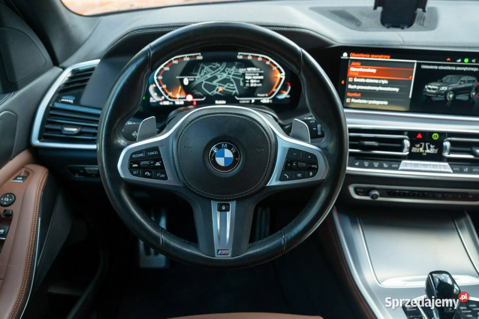 BMW X5 M Sport Aktywny tempomat Hak 21 Salon VAT Kraków
