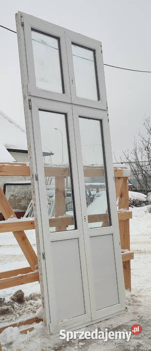 OKNA KacprzaK Okno TARASOWE 109X292 Używane PCV sprzedam