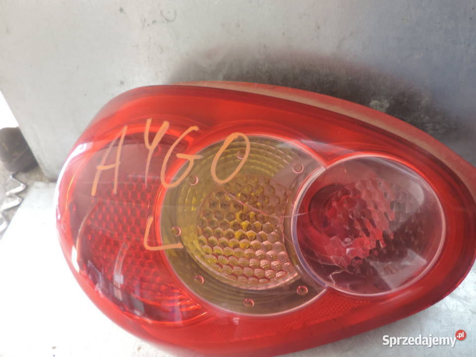 LAMPA LEWA TYLNA TOYOTA AYGO 1 Lewe Nowy Sącz