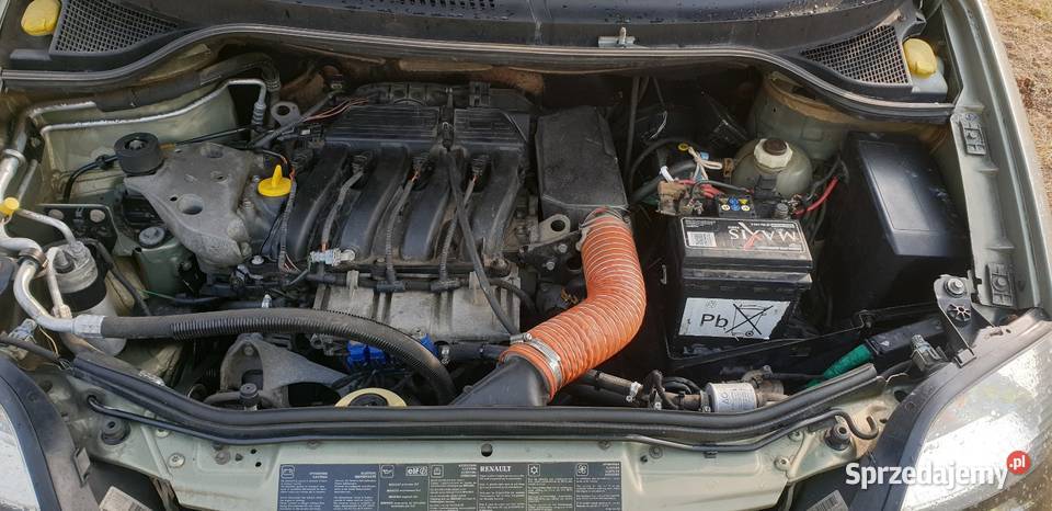Renault Megane Scenic z gazem nieuszkodzony lubelskie Kraśnik sprzedam