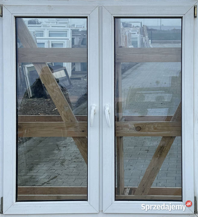 OKNA KacprzaK 132X144 OKNO Używane Plastikowe Okna ścienne Lublin sprzedam