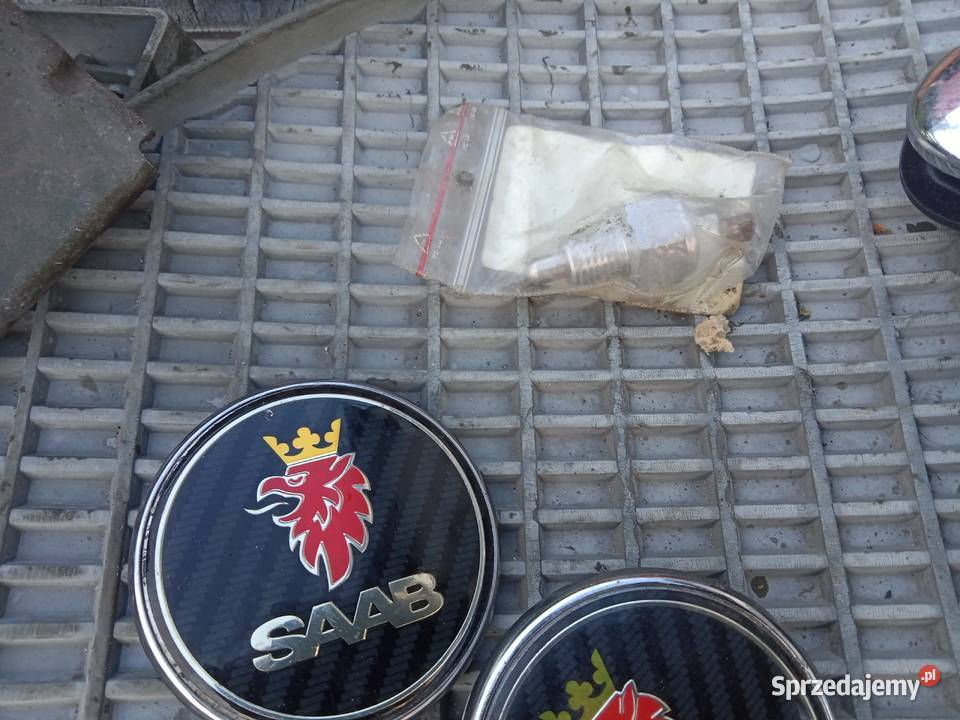 Saab 93 95 klamki wewnetrzne emblamat chromowane osobowe Stalowa Wola