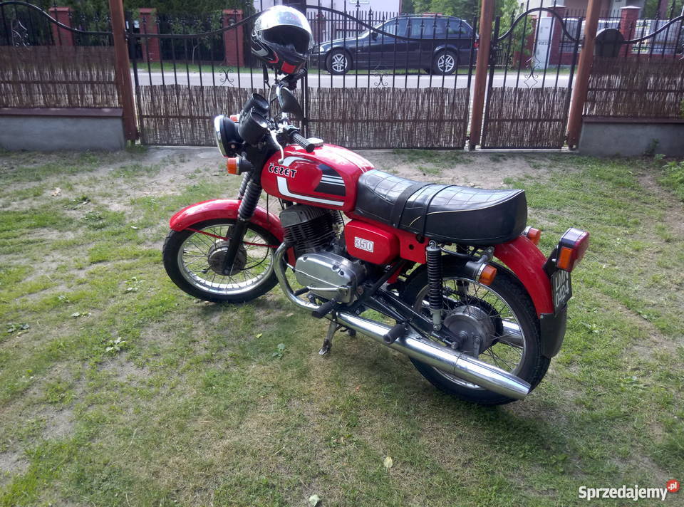 CZ 350 czerwony Leoncin sprzedam