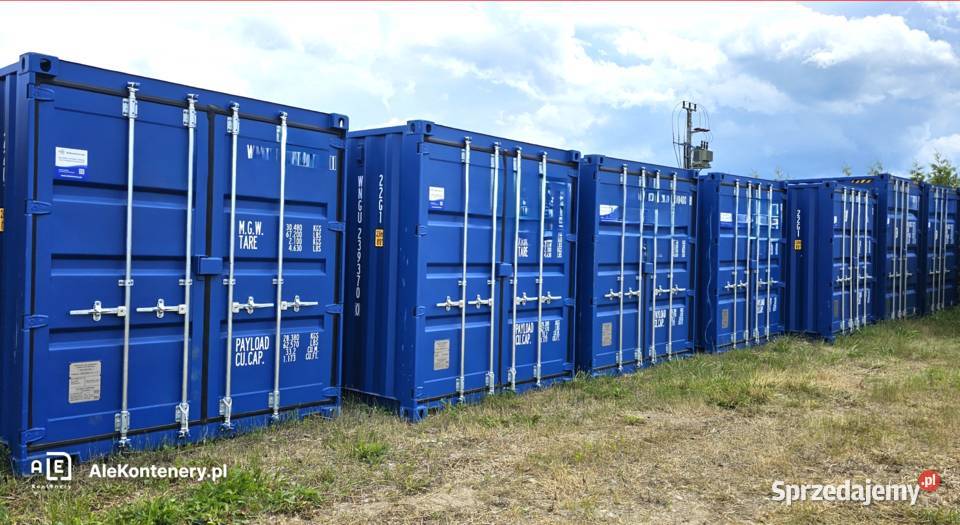 KONTENER MORSKI 20DV NOWY dostępny ręki 6metrowy kujawsko-pomorskie sprzedam