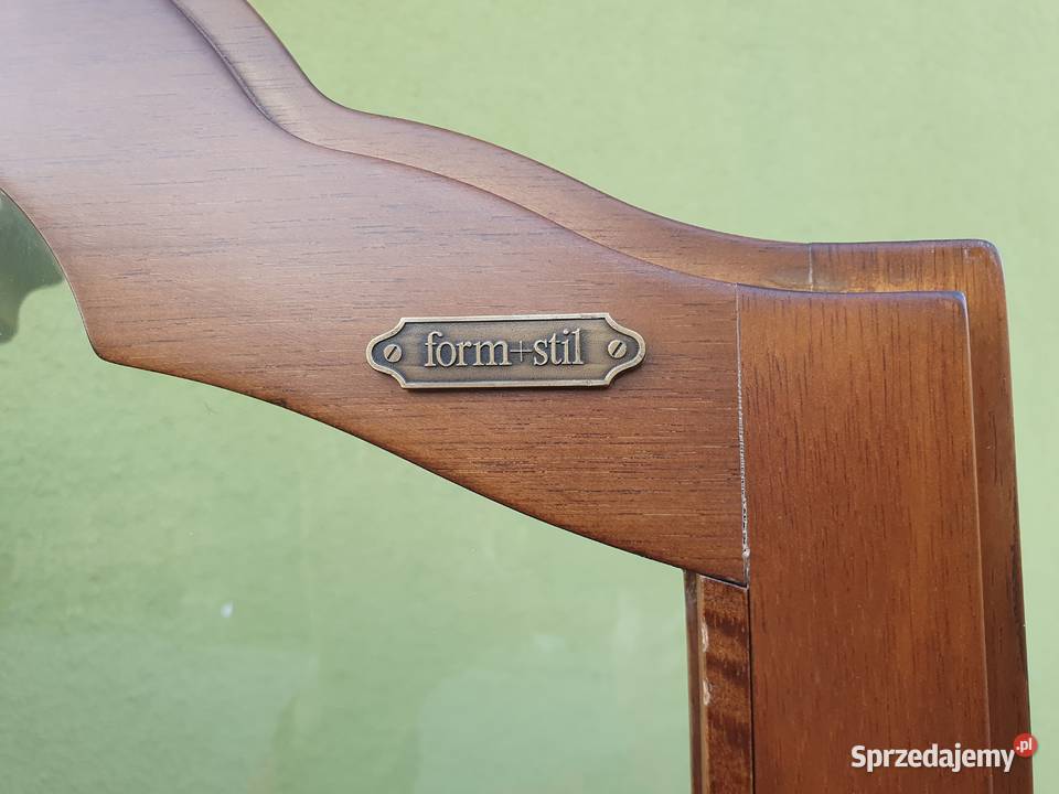 Witrynka serwantka przeszklona drewno Szymanowice