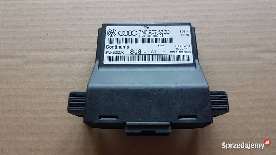 VW Audi moduł sterownik Gateway 7N0907530D