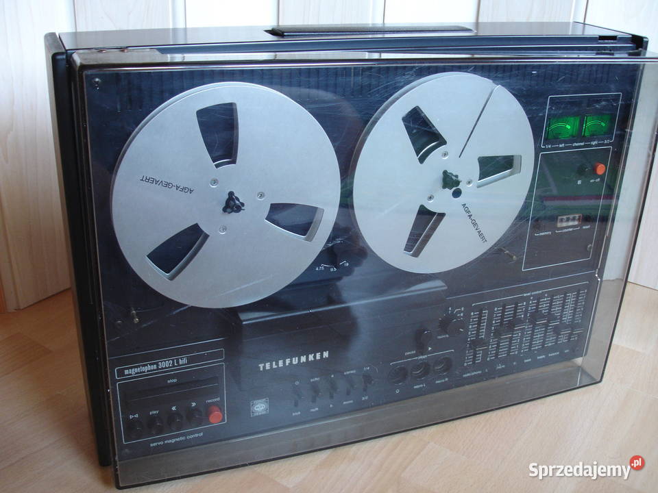 Magnetofon szpulowy TELEFUNKEN 3002L HiHi lubuskie Zielona Góra