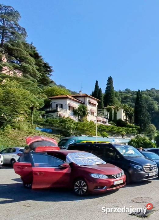 Nissan Pulsar 2015 15 dCi 110 260Nm najbogatszy bordowy Łódź