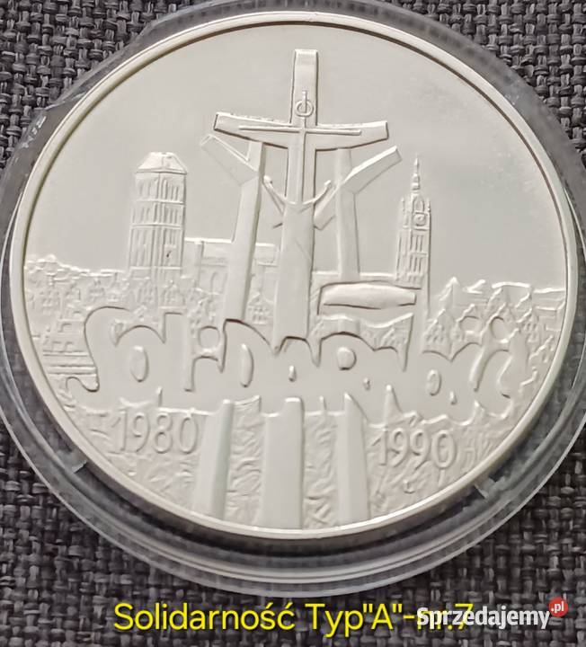 100 000 Solidarność 1990 r Typ A 7 Konin