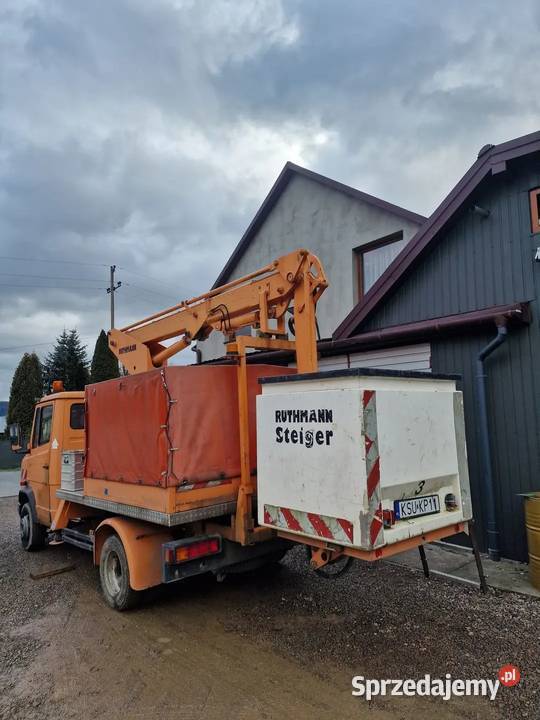 Mercedes 611D zwyżka podnośnik koszowy ruthman nie Kraków sprzedam