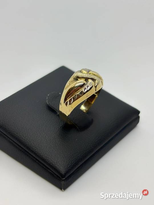 Złoty pierścionek pr 585 203g Rozmiar 15 złoto warmińsko-mazurskie Elbląg