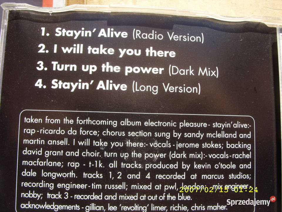 POP CD NSYNK i N TRANCE 4 PLYTY SINGLE Wołów