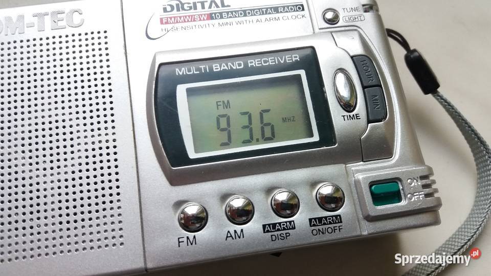 TOMTEC WBR902 AM MW SW Radio 10Band Digital