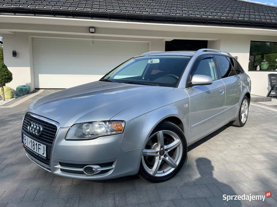 Audi A4 B7 18T LPG Manual Faktura VAT Marża 163KM Białystok