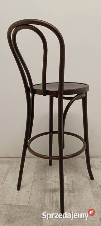 hoker krzesło barowe wysokie buk gięty Radomsko sprzedam