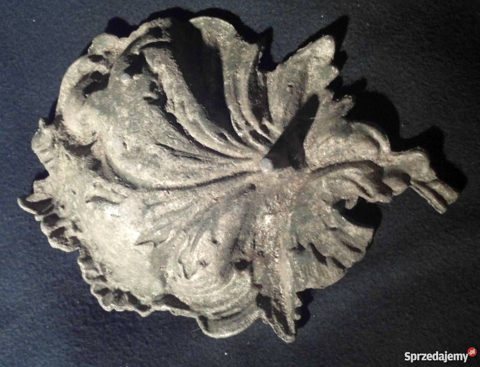 ANTYK STARA metalowa ozdoba pałacowa Kraków