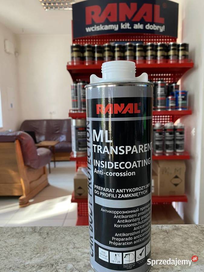 Środek do zabezpieczania profili bezbarwny Pabianice