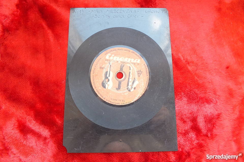 Stara pocztówka dźwiękowa Sonny Bono and Cher Żary