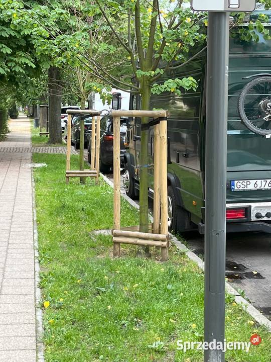 Paliki do drzewek siatki leśnej ogrodzenie