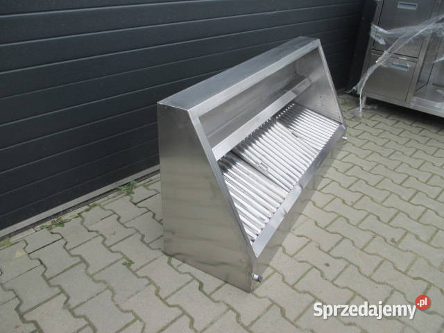 OKAP GASTRONOMICZNY SKOŚNY Z FILTRAMI 1507042 Biznes i Przemysł wielkopolskie Ostrów Wielkopolski