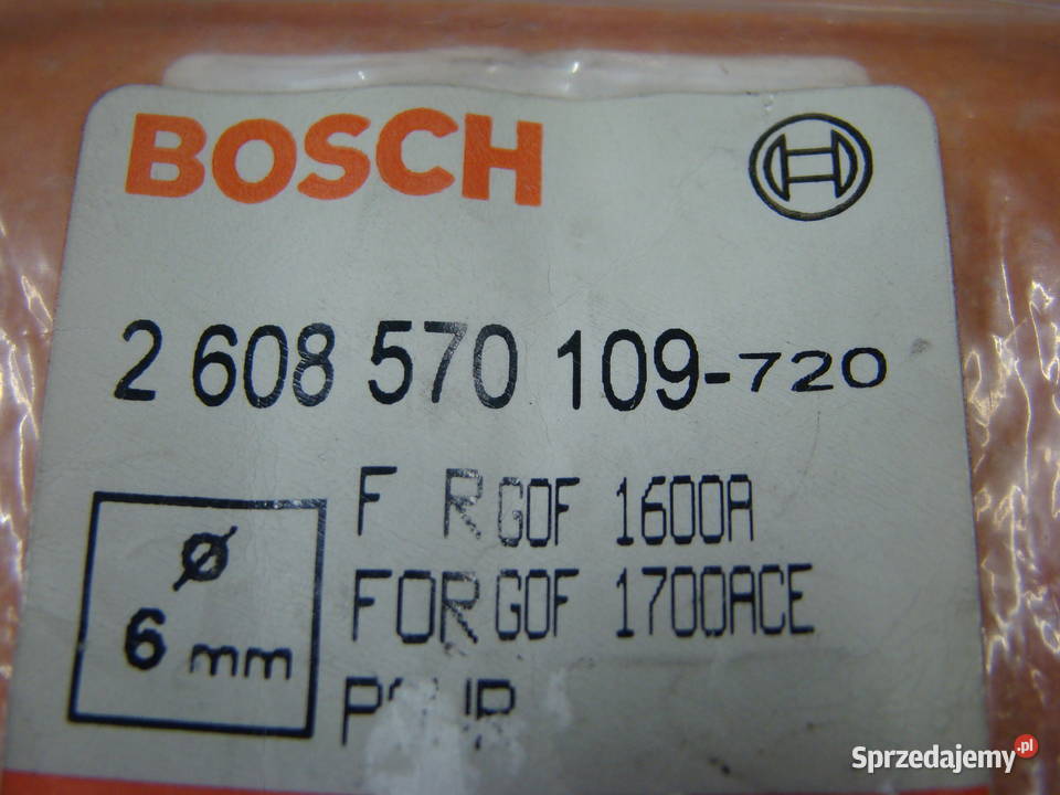 Nakrętka zaciskowa do frezarki BOSCH 6 mm Ref2 Bielsko-Biała