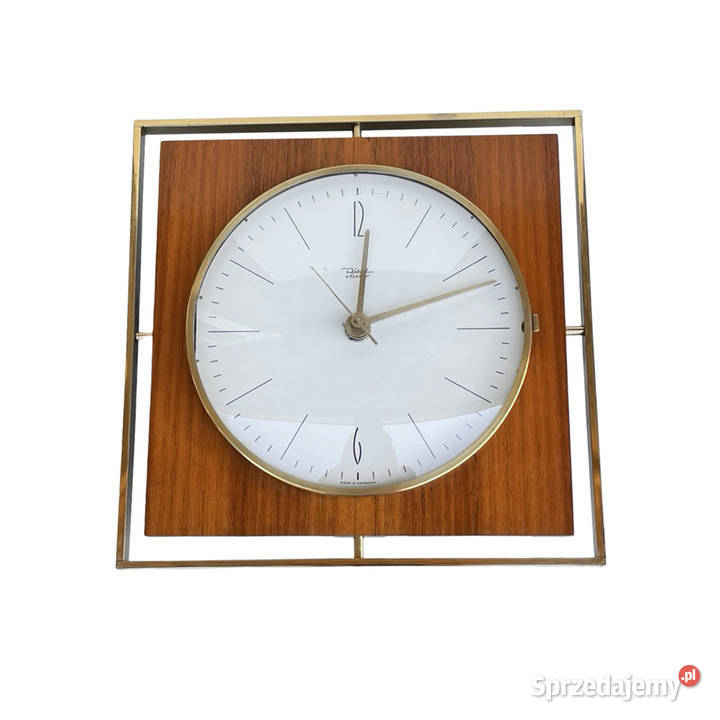 Zegar ścienny Diehl vintage elegancki modernizm Warszawa
