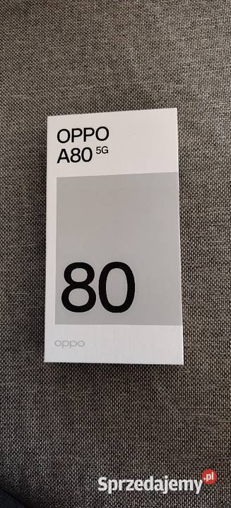 Nowy OPPO A80 5G czarny NOWY opolskie Opole