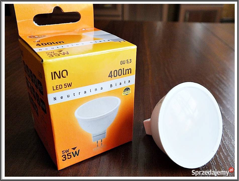 Żarówka LED MR16 5W35W 230V 400lm Neutralna