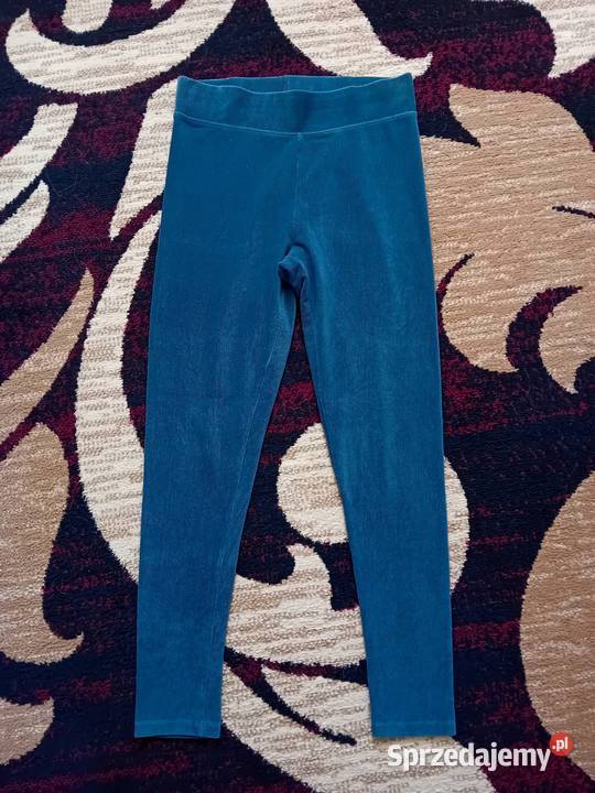 Legginsy prążkowane elastyczne i dopasowane Inny materiał Warszawa