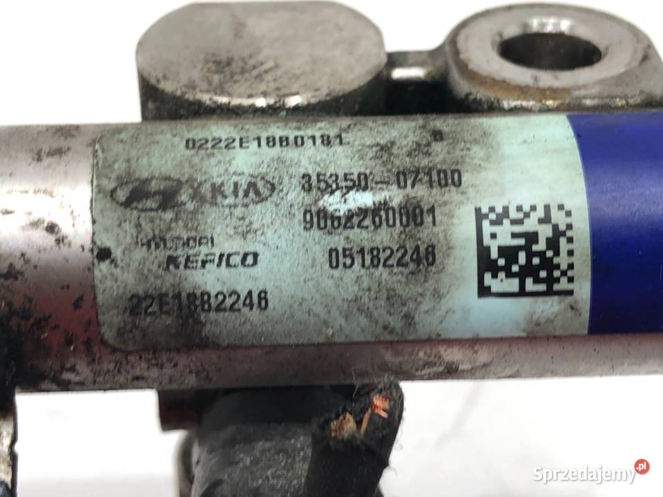 LISTWA WTRYSKOWA HYUNDAI i30 3535007100 10 120 osobowe Listwy wtryskowe