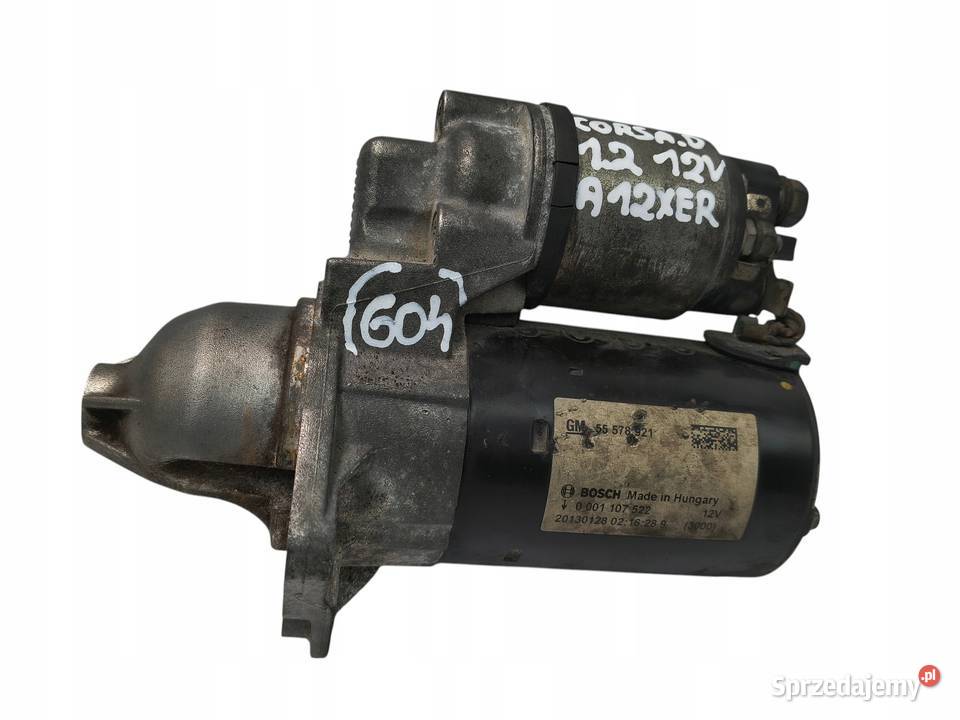 ROZRUSZNIK Opel Corsa D Astra J 12 14 55578921 osobowe sprzedam
