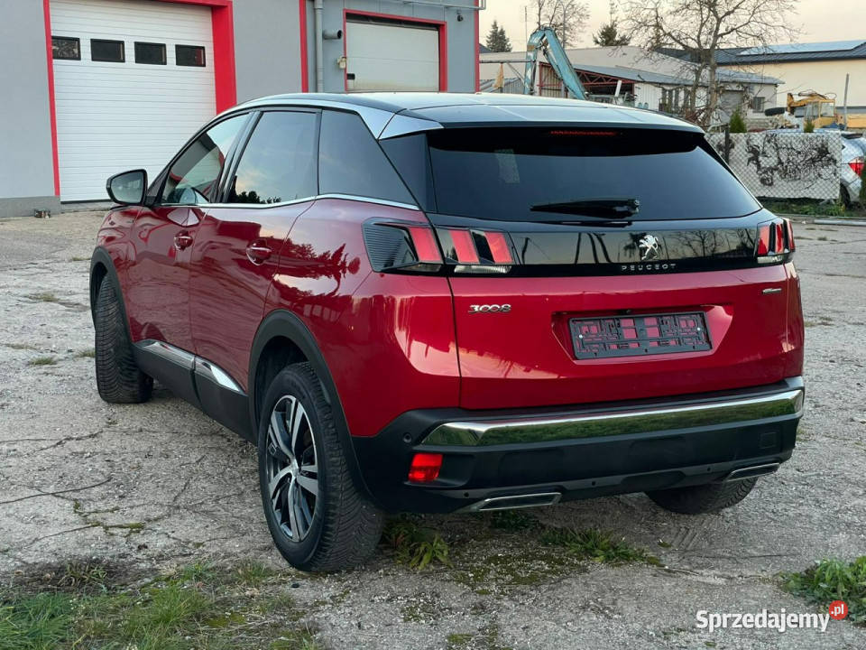 Peugeot 3008 GTLine zadbany II 2016 czujnik parkowania 3008