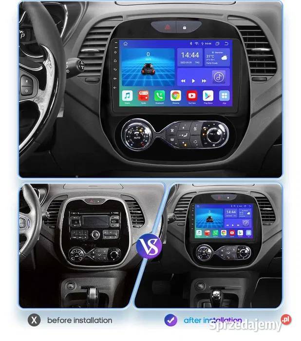 Radio Android 12 Renault Kaptur Captur 1619r gps Ożarowice sprzedam