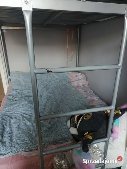 Łóżko piętrowe metalowe 140x200 zachodniopomorskie