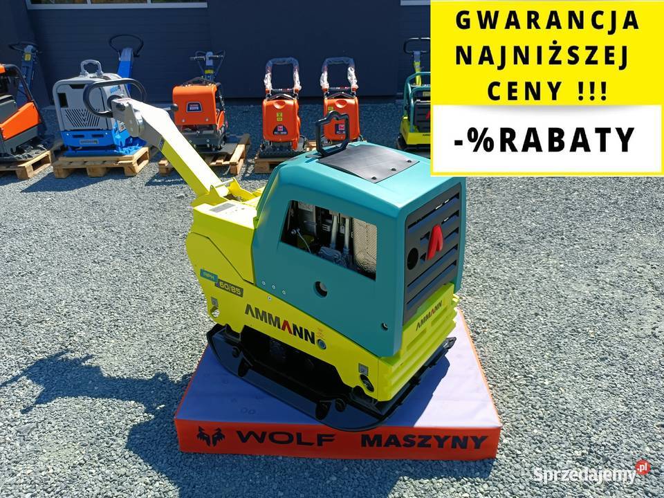 ZAGĘSZCZARKA PŁYTA AMMANN APH 6085 DE NOWA 3 Trzebnica