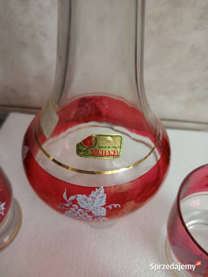 kieliszki do wina szklanki Italia Porcelana i szkło mazowieckie Warszawa